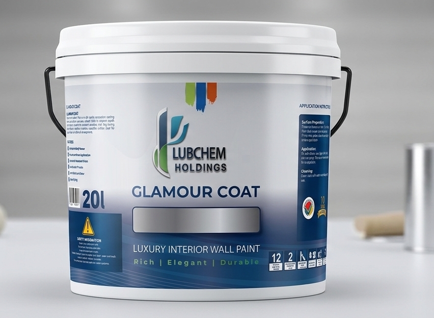 Lubchem Glamour Coat 20 litre packaging